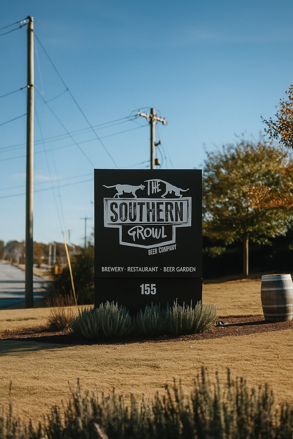 The Southern Growl sign